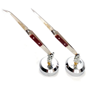 Multi-Directional Rotation Cross Lock Soldering Welding Tweezers