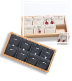 Bamboo Jewelry Display Stand Tray