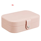 Multi-function Earrings Storage Box Necklace Rings Pendant Organizer