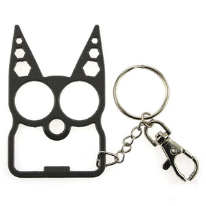 Keychain Bottle Opener Screwdriver Self-Protection Keychain
