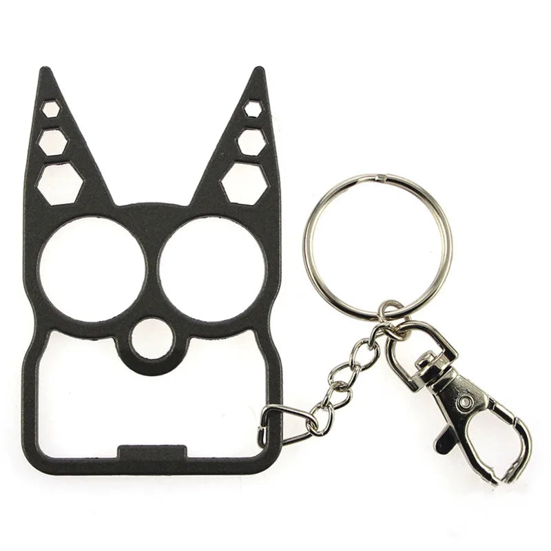 Keychain Bottle Opener Screwdriver Self-Protection Keychain