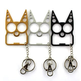 Keychain Bottle Opener Screwdriver Self-Protection Keychain