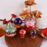 Multi-Function Mushroom Storage Boxes Display Epoxy Resin Molds
