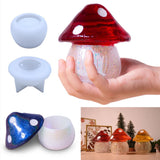 Multi-Function Mushroom Storage Boxes Display Epoxy Resin Molds