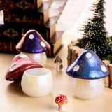 Multi-Function Mushroom Storage Boxes Display Epoxy Resin Molds