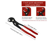 Multi-function Water Pump Pliers Plumbing Combination Tool Ratchet