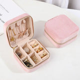 Flannel Jewelry Organizer Gift Case Storage Display Box