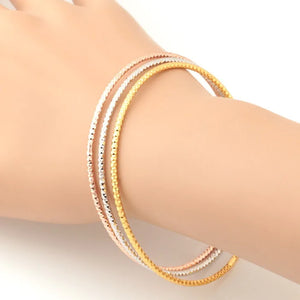 Multi-layer Bracelet For Women Romantic Wave Bangle H5234