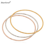 Multi-layer Bracelet For Women Romantic Wave Bangle H5234