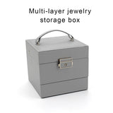 Multi-layer Bracelet Necklace Storage Box Organizer Drawer Watch Jewelry