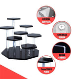 Multi-Layer Jewelry Display Pedestal Riser Stand