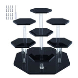 Multi-layer Display Pedestal Riser Stands for Jewelry Accessories