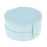 Multi-layer PU Leather Jewelry Storage Display Case Box