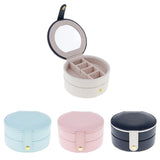 Multi-layer PU Leather Jewelry Storage Display Case Box