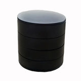 Multi-Layer Rotating Storage Lint Box for Jewelry and Cosmetics