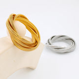 Multi-layer Elastic Bracelet Stainless Steel Bangle