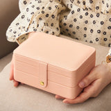 Multi-layer Necklace Ring Jewelry Storage Box