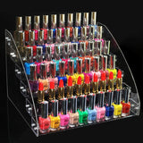 Acrylic Clear Nail Polish Cosmetic Varnish Display Stand Holder