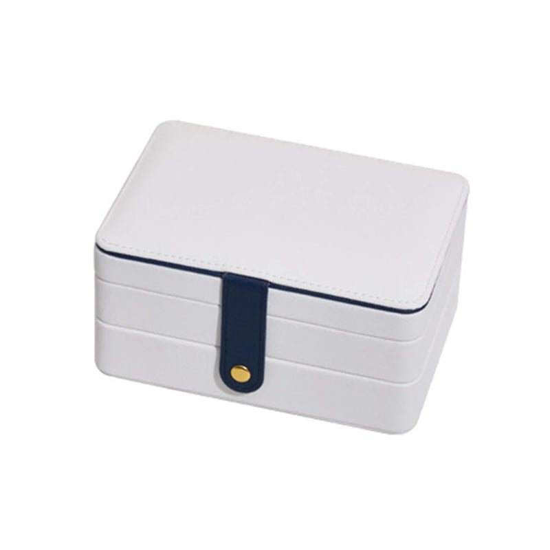 Multi-layer Jewelry Box Earrings Necklace Storage Case