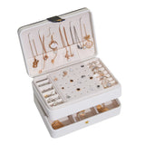 Multi-layer Jewelry Box Earrings Necklace Storage Case