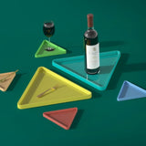 Triangle Platter Epoxy Resin Mold Fruit Nut Storage Tray Silicone Mould