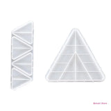 Triangle Platter Epoxy Resin Mold DIY Crafts Home Decorations Mold