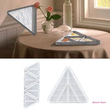 Triangle Platter Epoxy Resin Mold DIY Crafts Home Decorations Mold