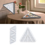 Triangle Platter Epoxy Resin Mold DIY Home Decor