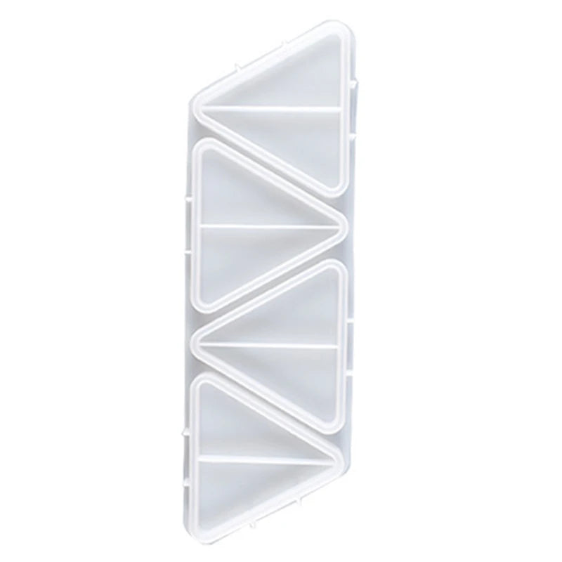 Triangle Platter Resin Mold Fruit Nut Storage Tray Silicone Mould