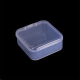 Clear Plastic Jewelry Storage Case Container, Multi-size Boxes Square