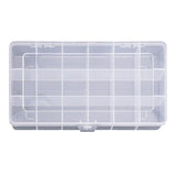 Transparent Plastic Nail Box Multi-spec Nail Accessories Sub-package Storage Box