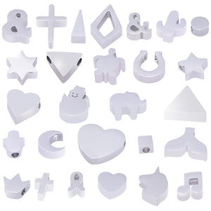 Stainless Steel Snowman Pendant for Jewelry Making