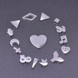 Stainless Steel Snowman Pendant for Jewelry Making