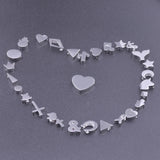 Stainless Steel Snowman Pendant for Jewelry Making