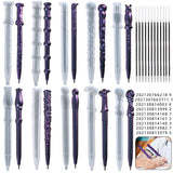 Silicone Magic Wand Epoxy Resin Mold for Pen Stir Bar