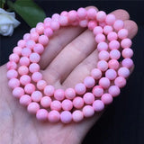 Pink Shell Beads Bracelet Gift For Her