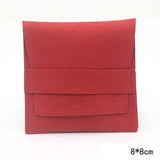Multicolor Microfiber Fabric Jewelry Bag Velvet Pouches