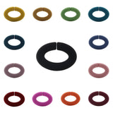 925 Silver Charms Beads Silicone Rubber Ring for European Bracelet
