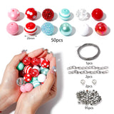 Multicolor Acrylic Beads DIY Kit for Jewelry Making