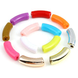 Multicolor Acrylic Beads DIY Making Necklace Loose Beads For Women 20PCs