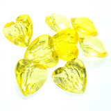 155pcs Acrylic Crystal Love Heart Necklace Pendants Multicolor Charms