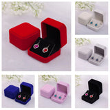 Multicolor Blocked Jewelry Package Box Ring Stud Earrings Jewelry Organizer Stor