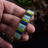 Multicolor Stone Boho Wrap Bracelet - Power Jewelry