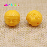 Multicolor Buddha Coral Bead DIY Bracelet Arts Crafts 14mm