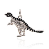 Multicolor Dinosaur Pendant Charms for Earring Making DIY