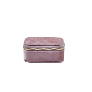 Multicolor Velvet Ring Box High Wedding Jewelry Earrings Flannel Storage