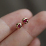 Multicolor CZ Christmas Tree Antlers 925 Silver Earrings