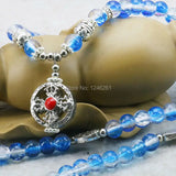 Multicolor Glass Beads Crystal Bracelet Hand Chain Jewelry for Women