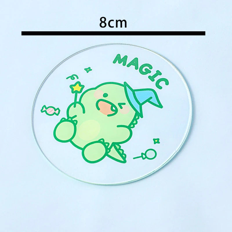 Multicolor Flower Coaster Animal Fruit Flowers Cup Mat