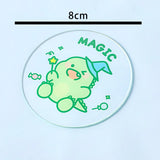 Multicolor Flower Coaster Animal Fruit Flowers Cup Mat